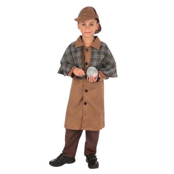 Bristol Novelty Drenge detektiv kostume