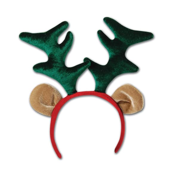 Bristol Novelty Julens rensdyr Boppers Red/Brown/Green One Size
