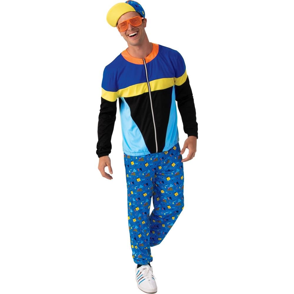 Bristol Novelty Unisexs vuxna 90s träningsoverall kostym