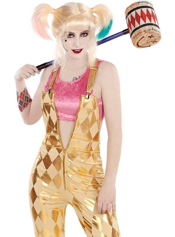 Funidelia | Harley Quinn Hammer - Birds of Prey OFFICIELLE til kvinder og mænd ▶ Superhelte, DC Comics, Suicide Squad, Skurke, tilbehør til kostume