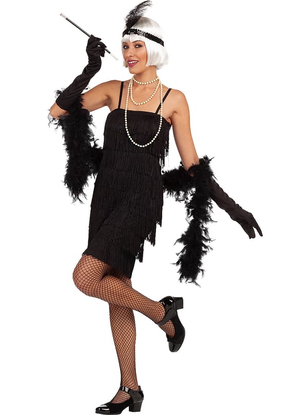 Funidelia | 20 tals kläder för dam ▶ 20 tals, Cabaret, Gangster, Decennier - Svart