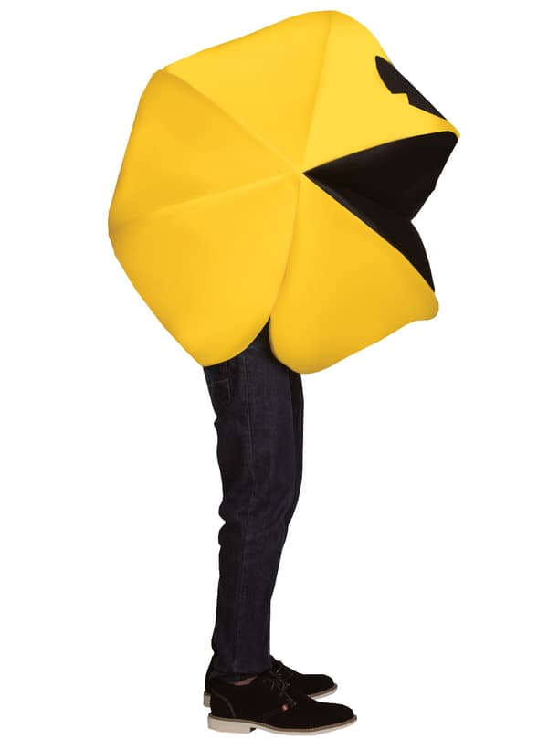 Funidelia | Pac-man Kostume OFFICIELLE til kvinder og mænd ▶ Videospil, 80'erne, Arcade - Gul