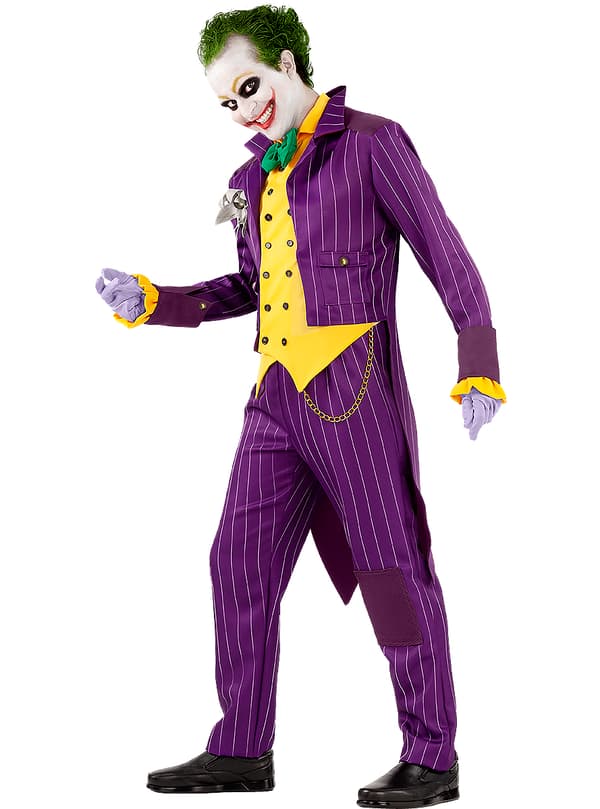 Funidelia | Joker dräkt - Arkham City OFFICIELLA för herr ▶ Superhjältar, DC Comics, Skurkar