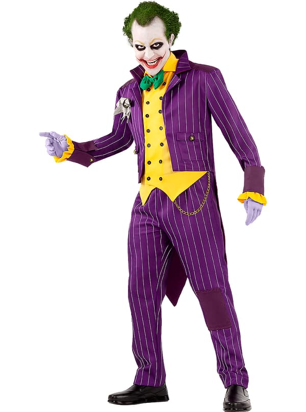 Funidelia | Joker dräkt - Arkham City OFFICIELLA för herr ▶ Superhjältar, DC Comics, Skurkar