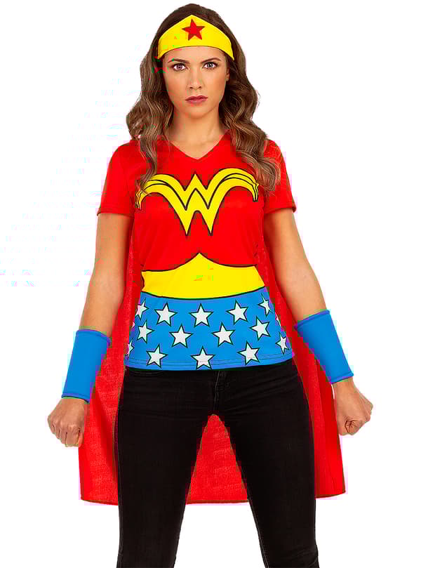 Funidelia | Wonder Woman Sett OFFISIELL til dame ▶ Mirakelkvinnen, Superhelt, DC Comics, Justice League