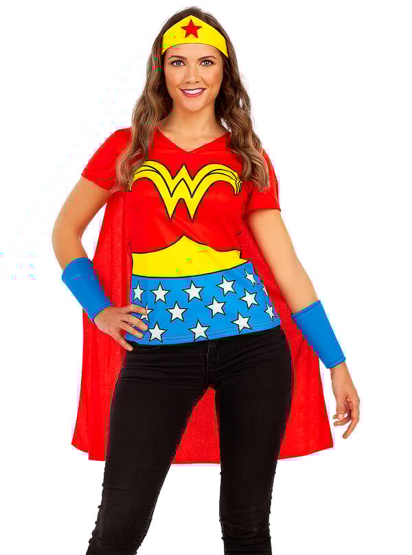 Funidelia | Wonder Woman Sett OFFISIELL til dame ▶ Mirakelkvinnen, Superhelt, DC Comics, Justice League