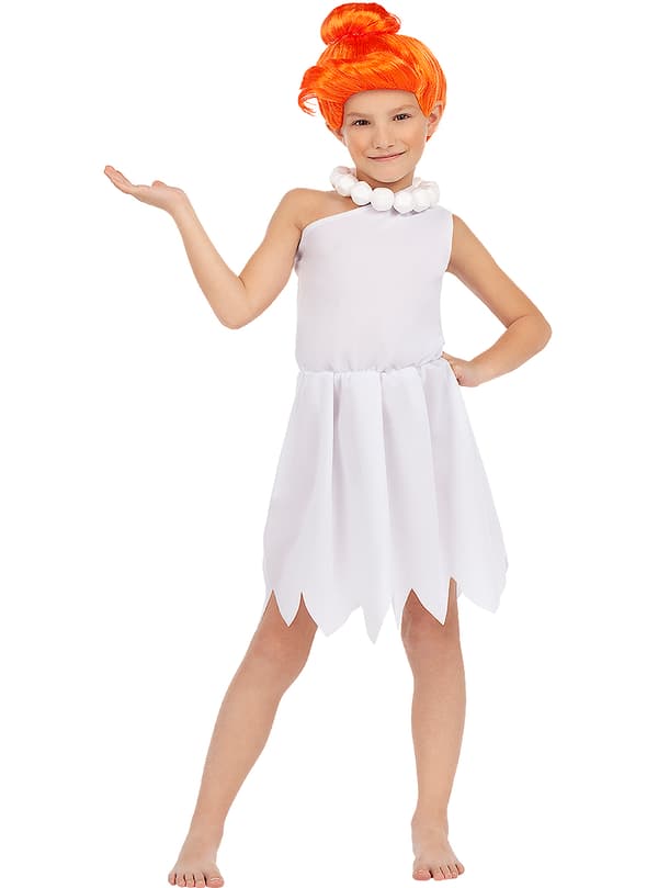 Funidelia | Velma Flintstone kostume - Flintstones OFFICIELLE til piger ▶ The Flintstones, Tegneserier, Familien Flintstone, Hulemænd