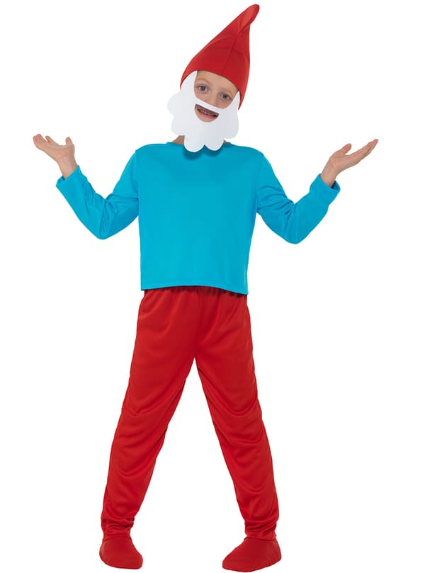 Funidelia | Papa Smurf kostyme OFFISIELL til gutter ▶ The Smurfs, Tegneserie, Smurfene, Dverge - Rød