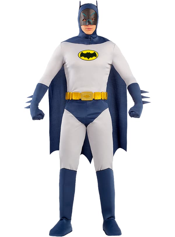 Funidelia | Batman 1966 kostume OFFICIELLE til mænd ▶ The Dark Knight, Superhelte, DC Comics, Flagermusmand