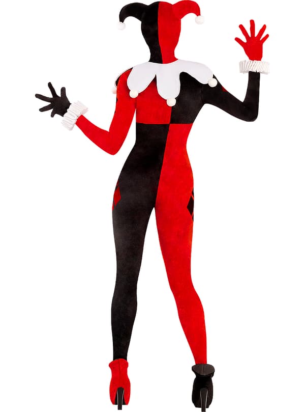 Funidelia | Harley Quinn kostume - DC Comics OFFICIELLE til kvinder ▶ Superhelte, DC Comics, Suicide Squad, Skurke