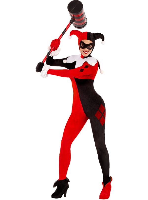Funidelia | Harley Quinn kostume - DC Comics OFFICIELLE til kvinder ▶ Superhelte, DC Comics, Suicide Squad, Skurke