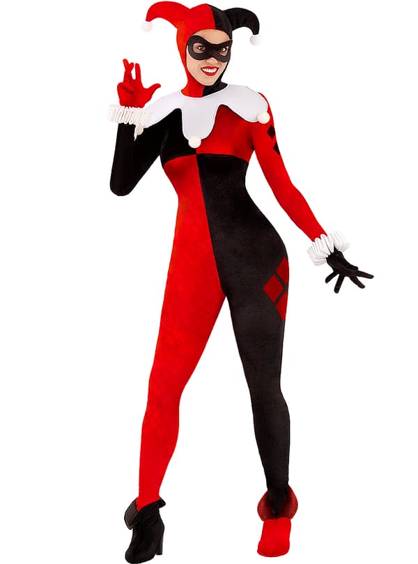 Funidelia | Harley Quinn kostume - DC Comics OFFICIELLE til kvinder ▶ Superhelte, DC Comics, Suicide Squad, Skurke