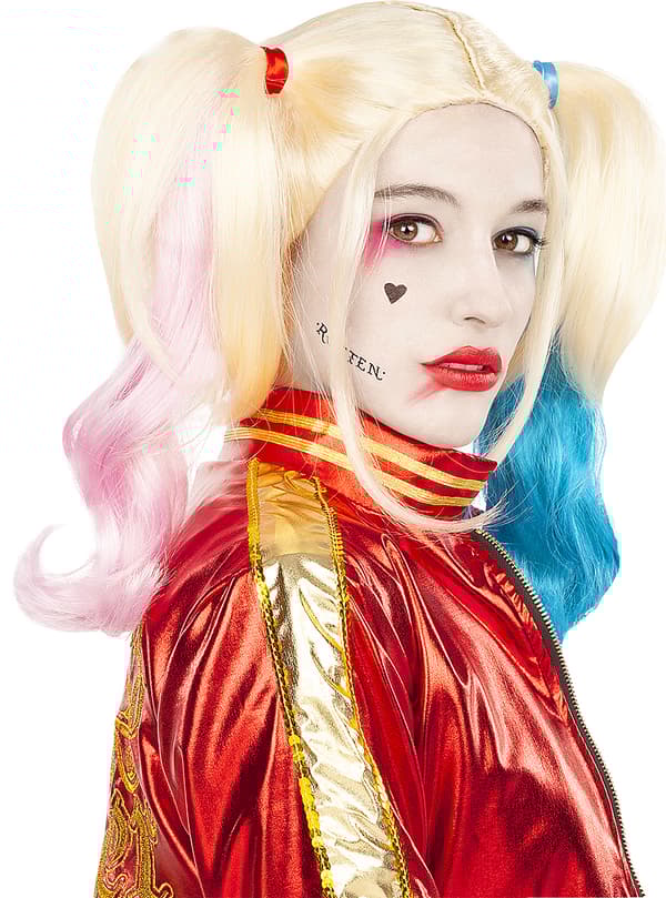 Funidelia | Harley Quinn Maskeraddräkt - Suicide Squad OFFICIELLA för dam ▶ Superhjältar, DC Comics, Suicide Squad, Skurkar - Blå