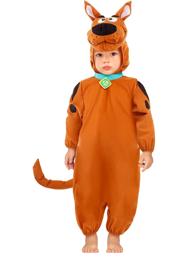 Funidelia | Deluxe Scooby Doo Maskeraddräkt OFFICIELLA för bebis ▶ Scooby, Tecknad