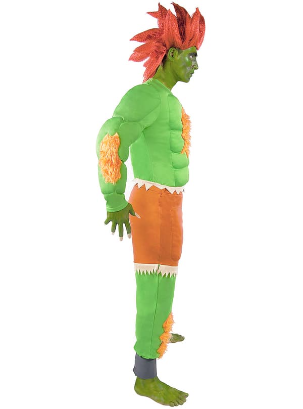 Funidelia | Blanka Kostume - Street Fighter OFFICIELLE til mænd ▶ Videospil, 80'erne, Arcade - Grøn