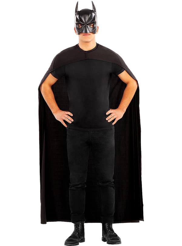 Funidelia | Batman kit OFFICIELLA för herr ▶ The Dark Knight, Superhjältar, DC Comics, Läderlappen