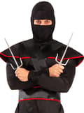 Miniatyrbillede 1 af 4: Funidelia | Ninja sai til piger og drenge ▶ Ninja, Japan - Sort, tilbehør til kostume