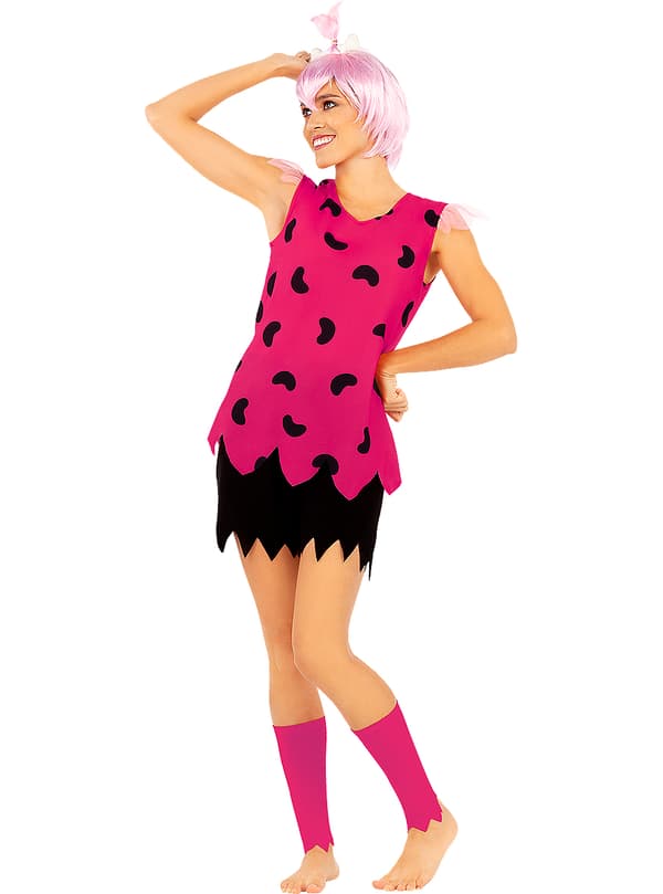 Funidelia | Pebbles kostume - Flintstones OFFICIELLE til kvinder ▶ The Flintstones, Tegneserier, Familien Flintstone, Hulemænd