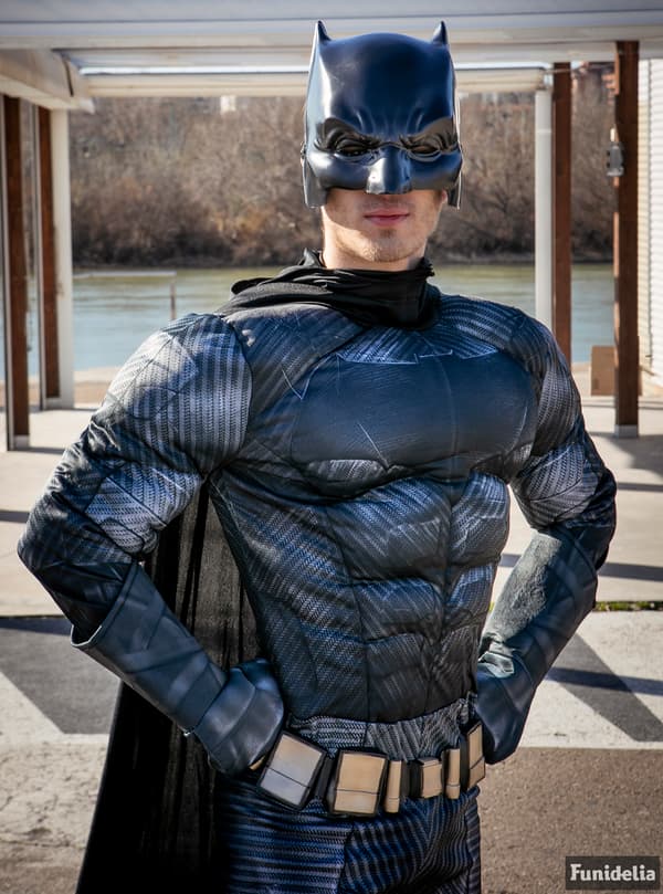 Funidelia | Batman Kostyme - Justice League OFFISIELL til mann ▶ The Dark Knight, Superhelt, DC Comics, Lynvingen