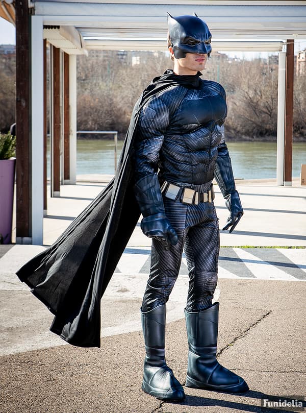 Funidelia | Batman Kostyme - Justice League OFFISIELL til mann ▶ The Dark Knight, Superhelt, DC Comics, Lynvingen