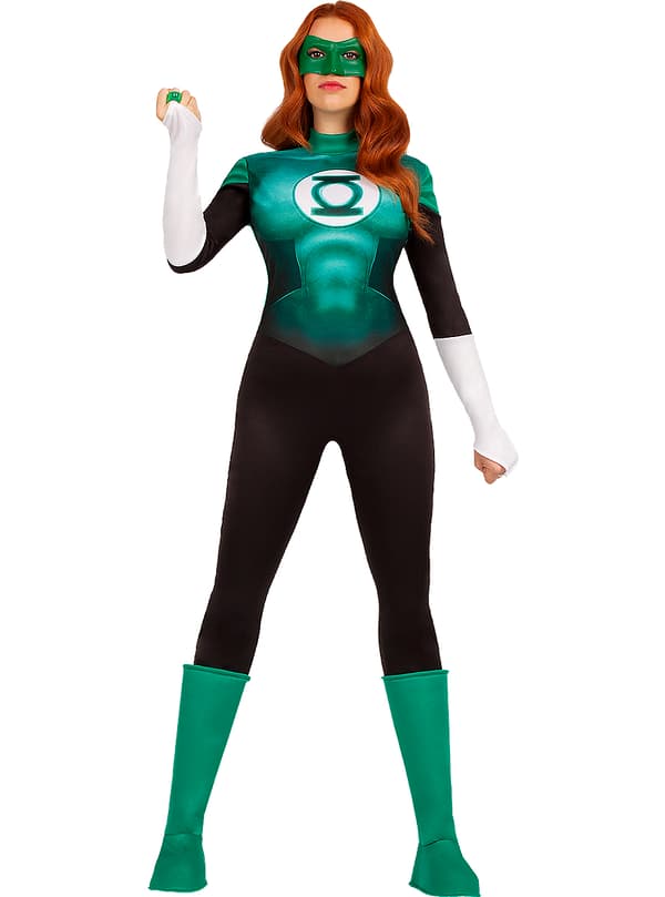 Funidelia | Green Lantern Kostume OFFICIELLE til kvinder ▶ Superhelte, DC Comics, Justice League, Green Lantern