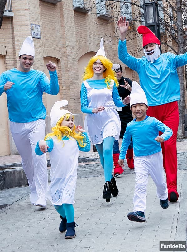 Funidelia | Smurfhatt OFFICIELLA för dam och herr ▶ The Smurfs, Tecknad, Dvärg - Vit, accessoarer för maskeraddräkter
