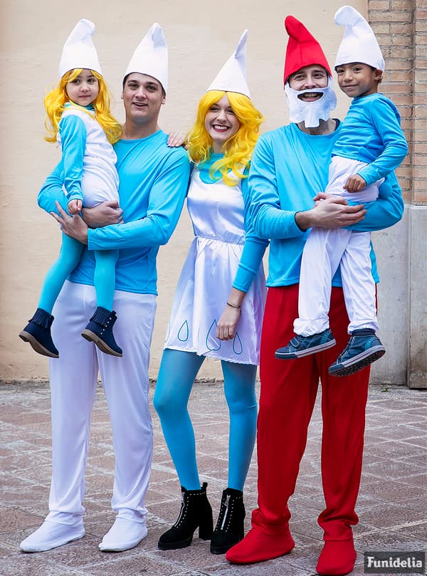 Funidelia | Smurffi-hattu VIRALLINEN tytöille ja pojille ▶ The Smurfs, Piirretty, Kääpiö - Valkoinen, asusteet asuihin