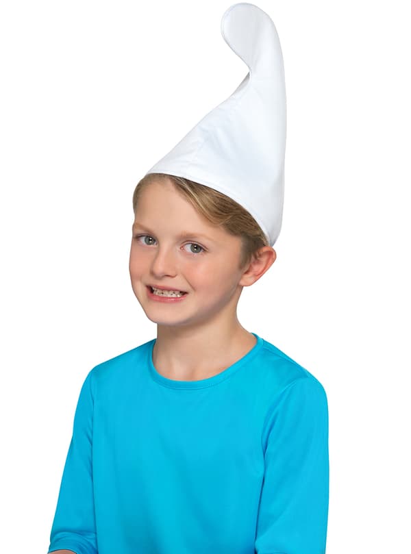 Funidelia | Smurffi-hattu VIRALLINEN tytöille ja pojille ▶ The Smurfs, Piirretty, Kääpiö - Valkoinen, asusteet asuihin