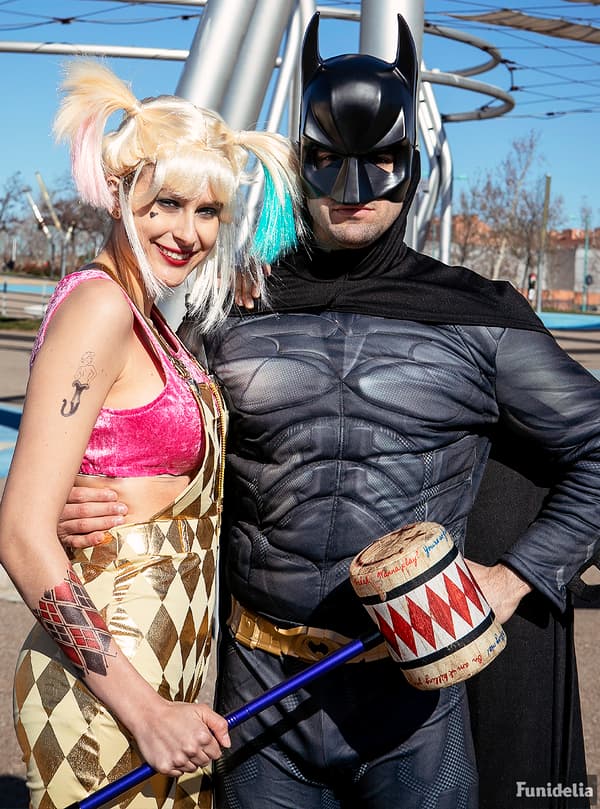 Funidelia | Batman maske OFFISIELL til dame og mann ▶ The Dark Knight, Superhelt, DC Comics, Lynvingen, tilbehør til kostymer