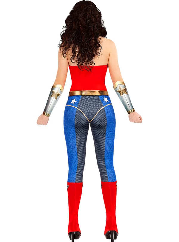 Funidelia | Wonder Woman kostume - Injustice OFFICIELLE til kvinder ▶ Superhelte, DC Comics, Justice League