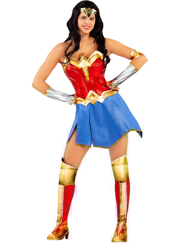 Funidelia | Wonder Woman asu VIRALLINEN naisille ▶ Ihmenainen, Supersankarit, DC Comics, Justice League