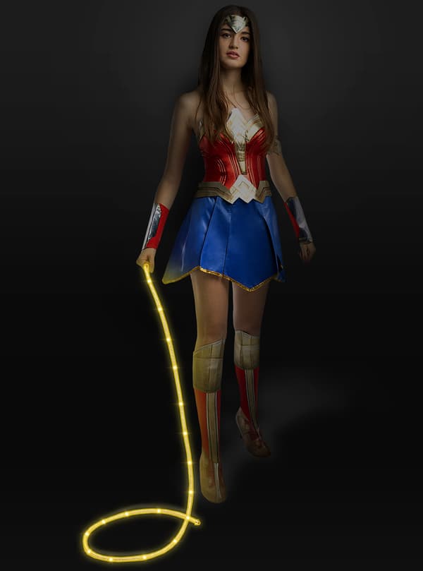 Funidelia | Wonder Woman asu VIRALLINEN naisille ▶ Ihmenainen, Supersankarit, DC Comics, Justice League
