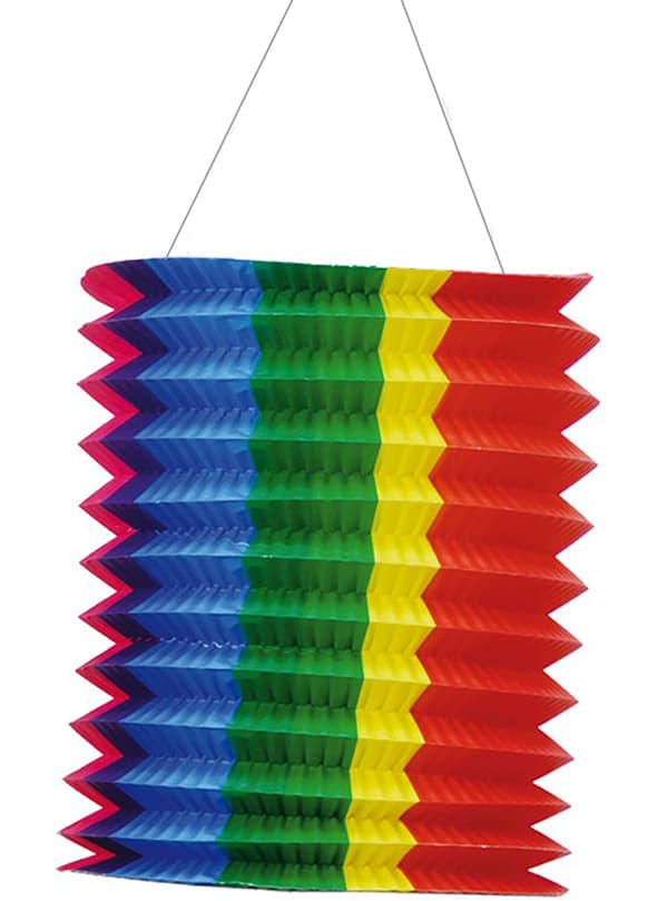 Rørformet regnbuelygte 20 cm.