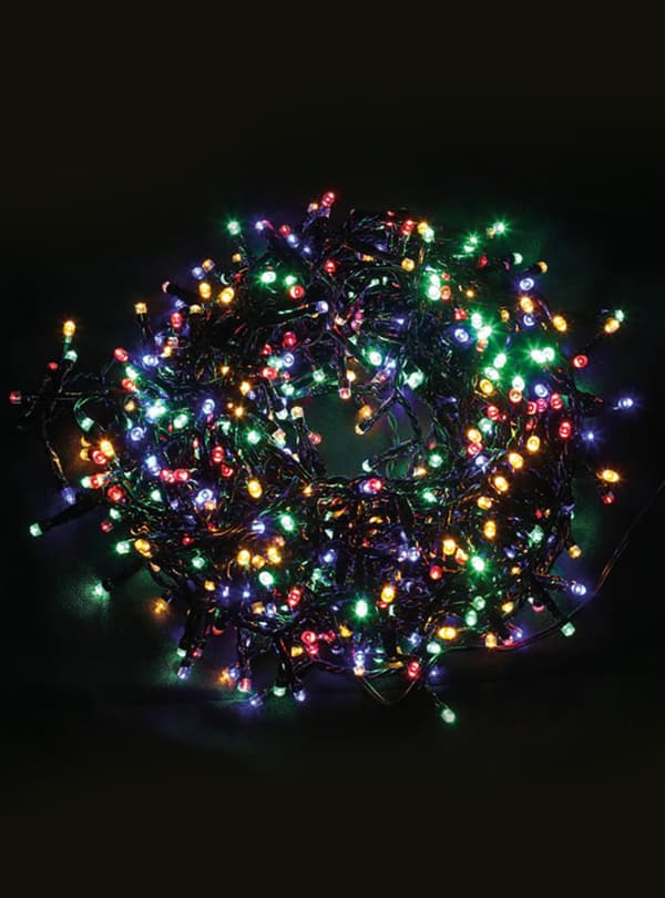 Julgirlang multifunktion ljus flerfärgade