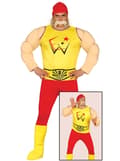 Miniatyrbild 6 av 6: Maskeraddräkt Fighter Hogan vuxen