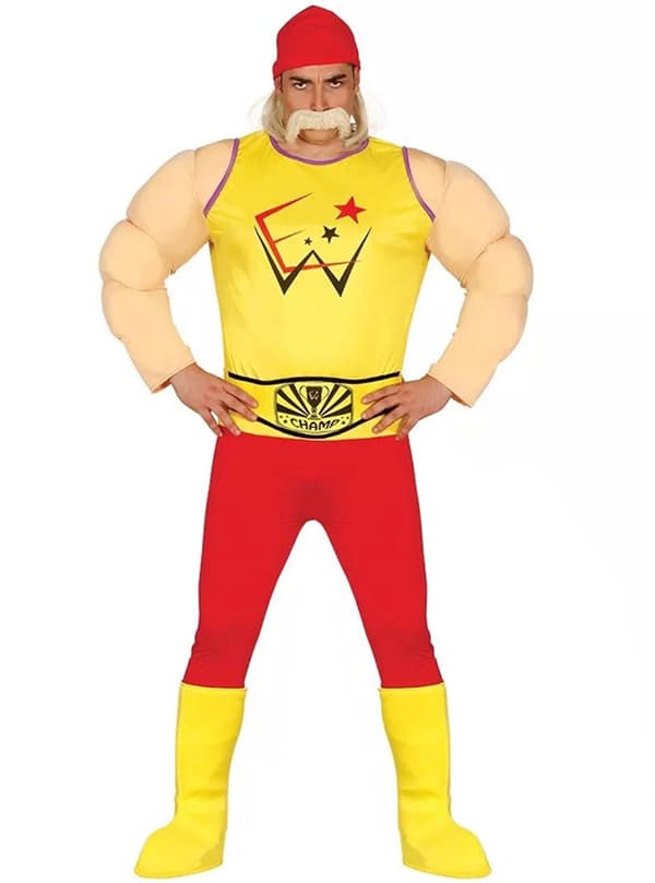 Maskeraddräkt Fighter Hogan vuxen