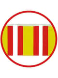 Miniatyrbild 2 av 2: Flaggspel 50 m Stora flaggor Spanien