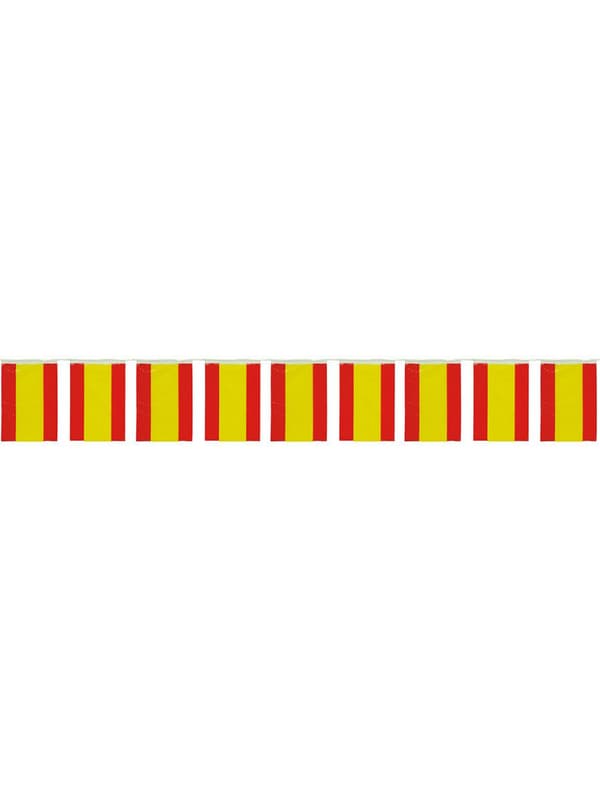 50m Store Spanske Flagg Dekorasjonslenke