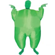 Grønt oppusteligt megamorph kostume til børn