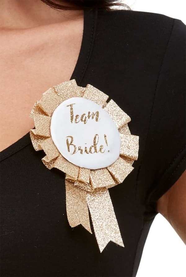 "Team Bride" band roséguldfärgat dam