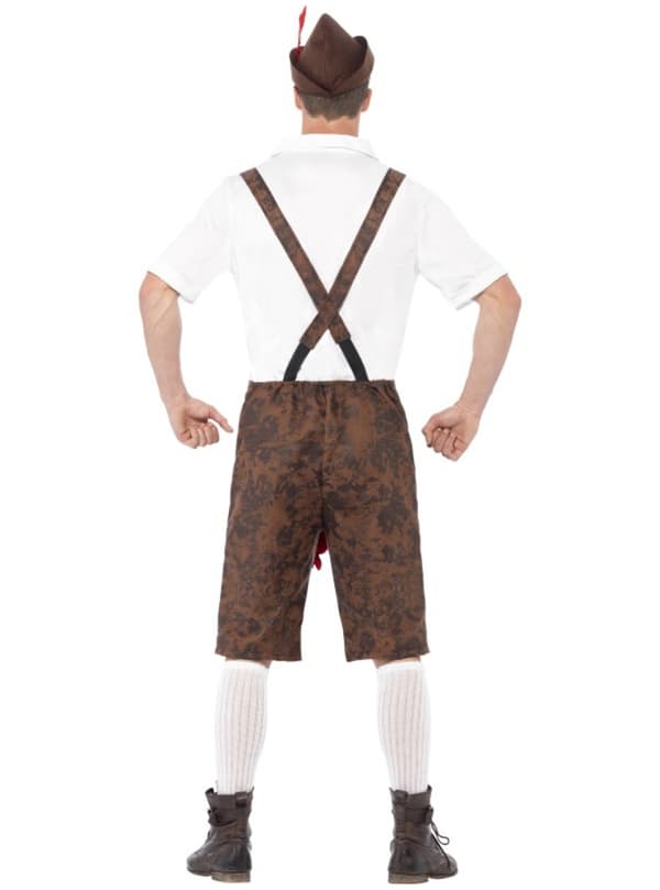 Lederhosen Oktoberfest kostume med overraskelse
