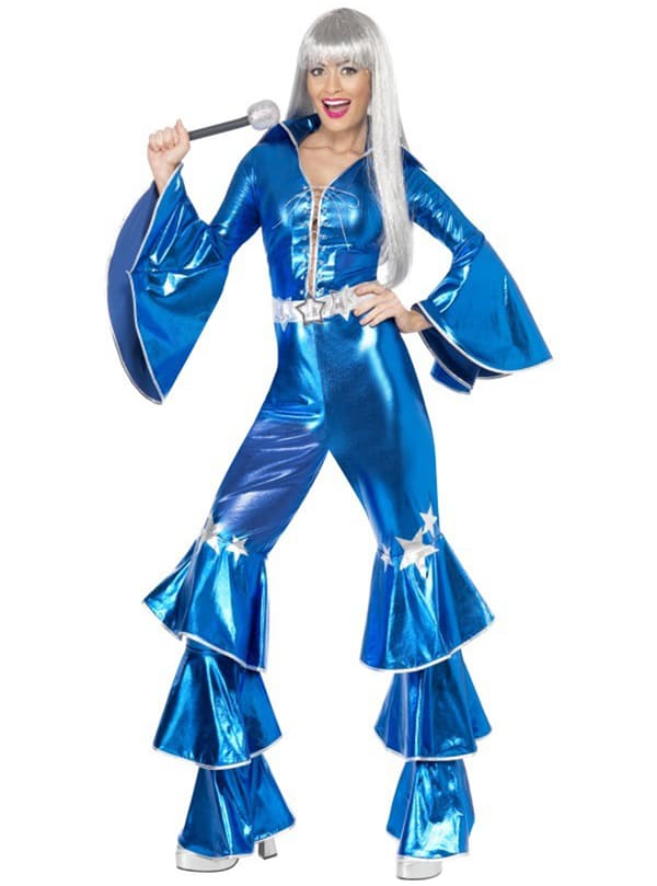 Blåt dansedrøm kostume