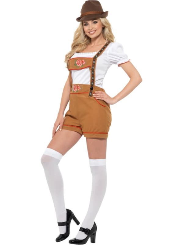 Maskeraddräkt tyroler sexig oktoberfest dam