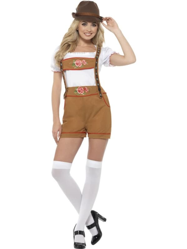 Maskeraddräkt tyroler sexig oktoberfest dam