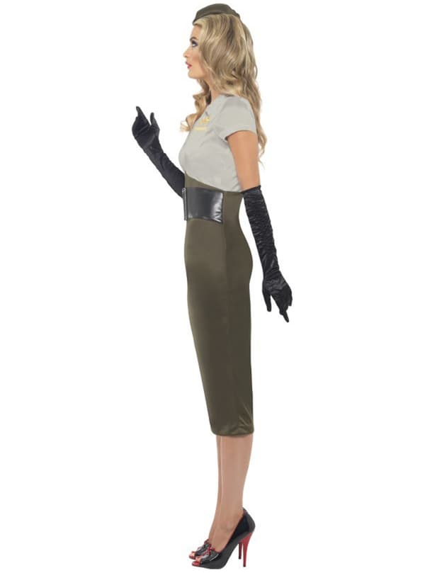 Andra världskriget armén Pin-Up Maskeraddräkt