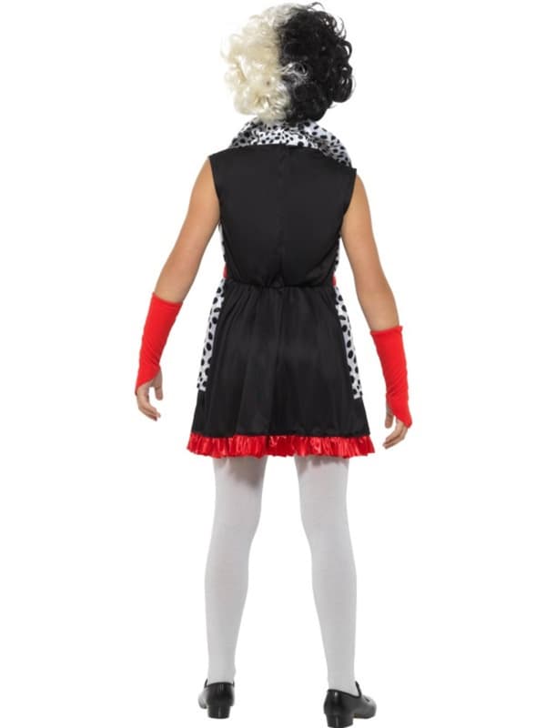 Cruella skurke kostume til piger