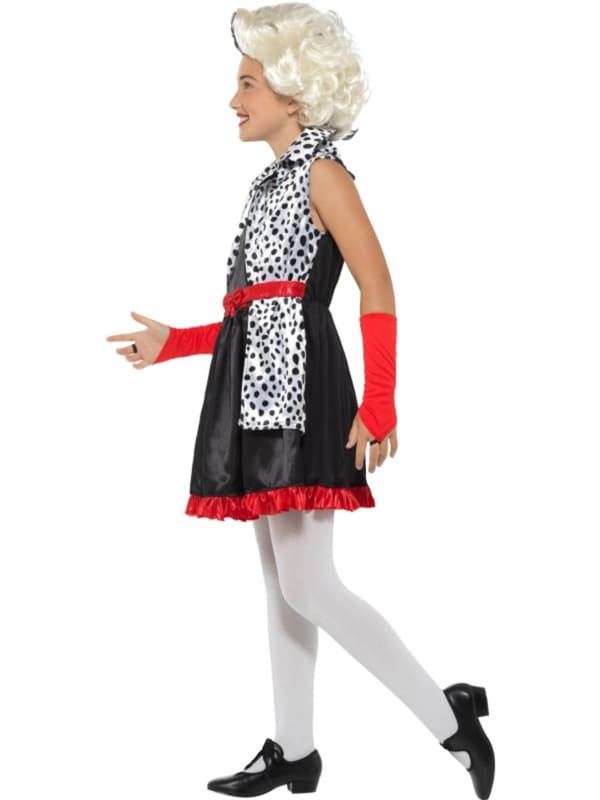 Cruella skurke kostume til piger