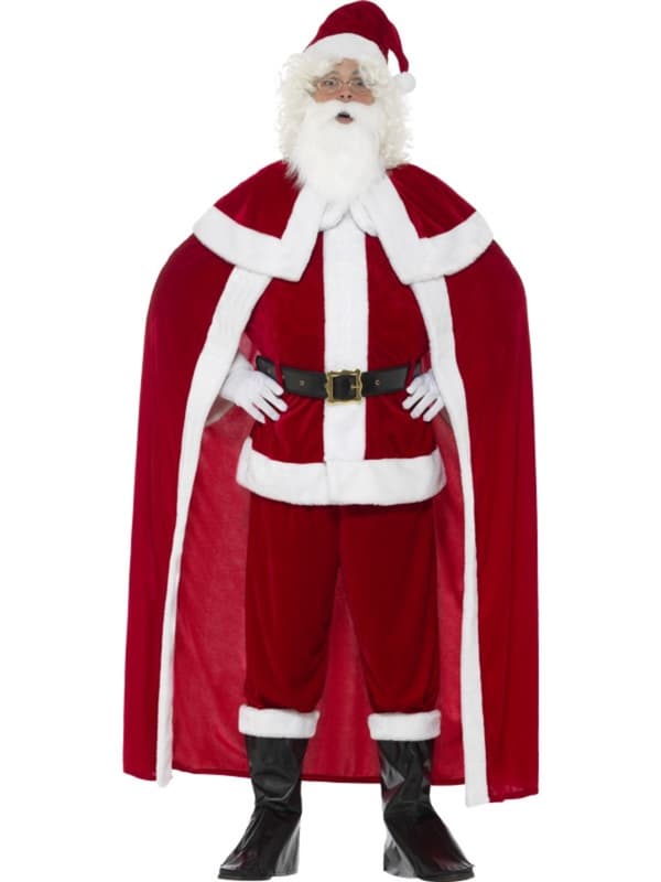 Julemandskappe med kostume til mænd