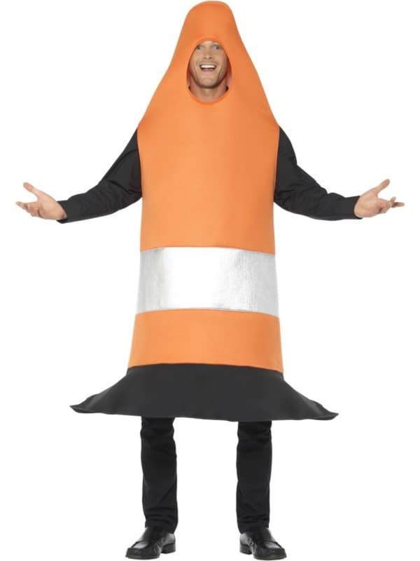 Trafikkegle kostume til voksne