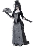 Miniatyrbild 4 av 6: Zombie spökänka Maskeraddräkt för henne